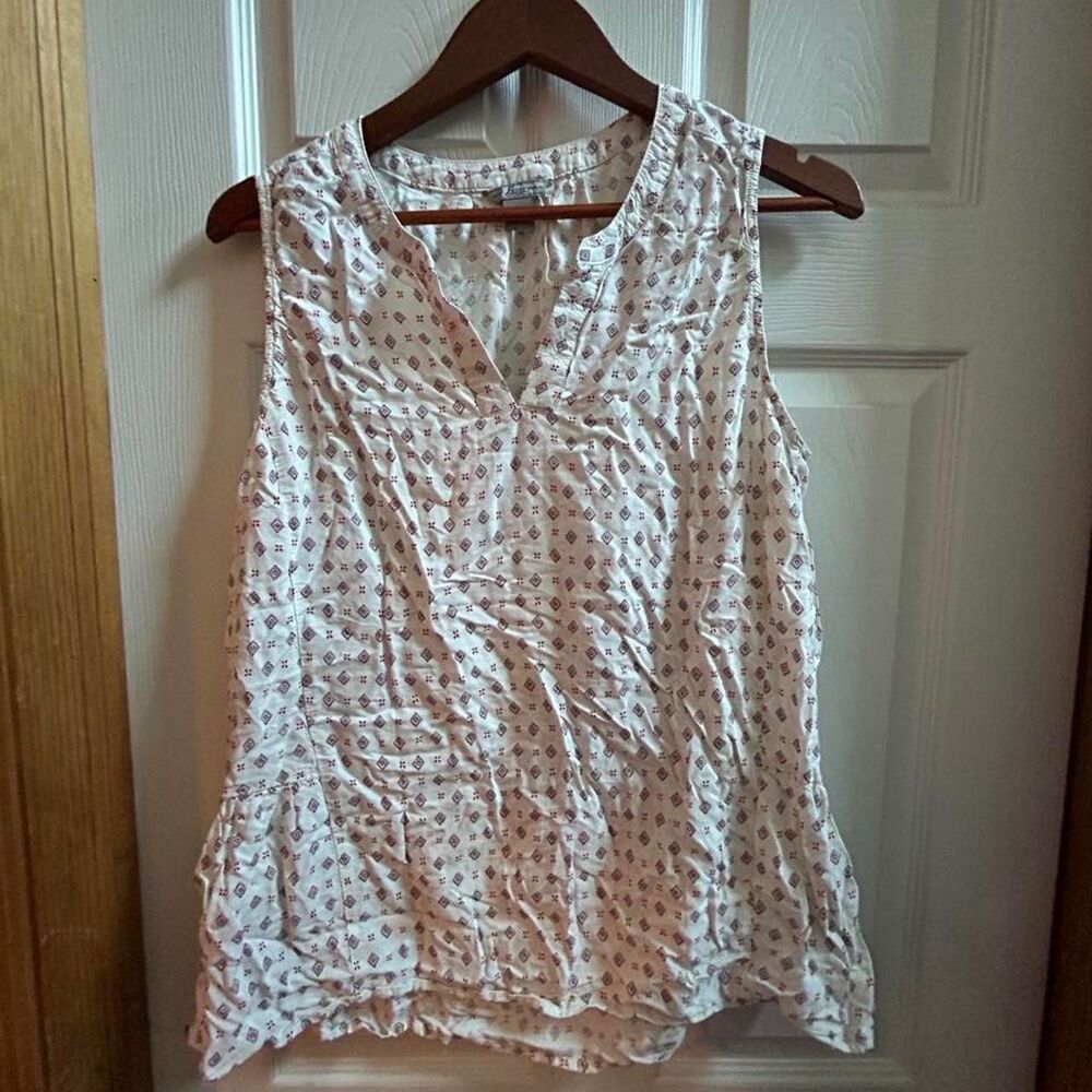Gh-bass Women's White and Pink Top